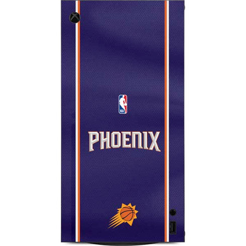 NBA Phoenix Suns Jersey XBox Series X Digital Edition Console Skin